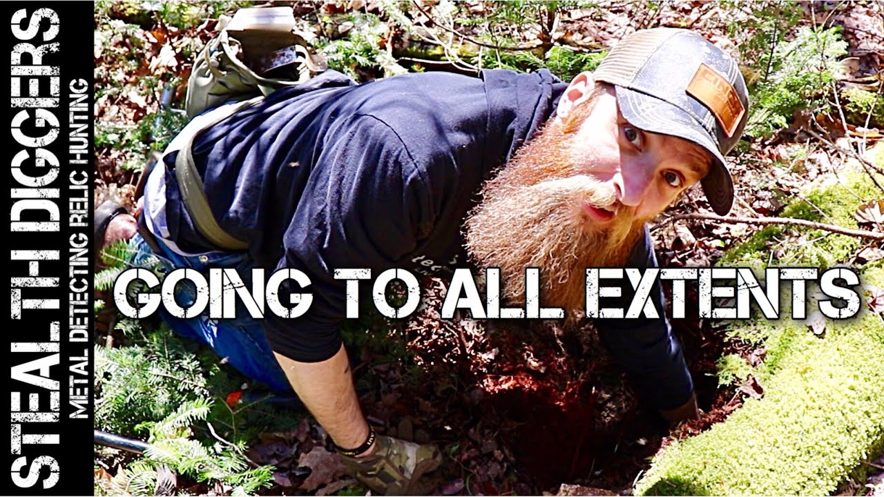 Going to all extents to find a cellar hole