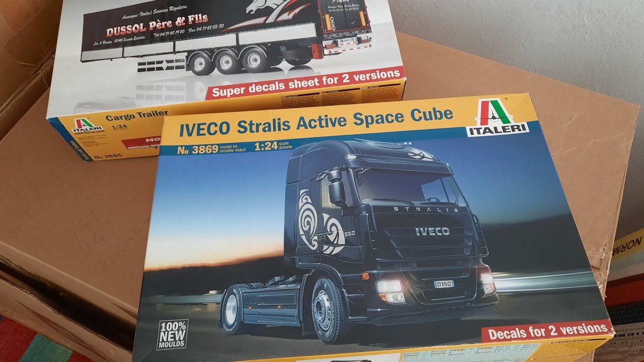 İtaleri 3869 iveco stralis Active space cab #italeri