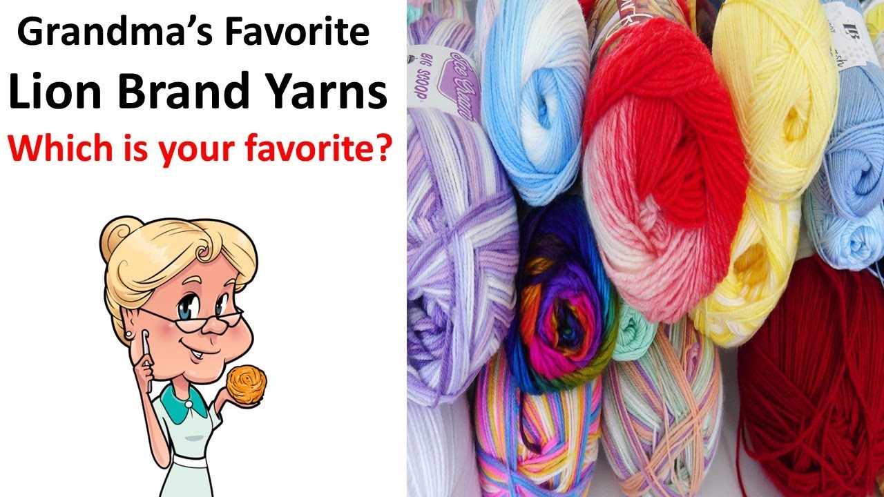 Lion Brand Yarn Inspiration  - Beautiful yarns!! Which one is YOUR Favorite?? 