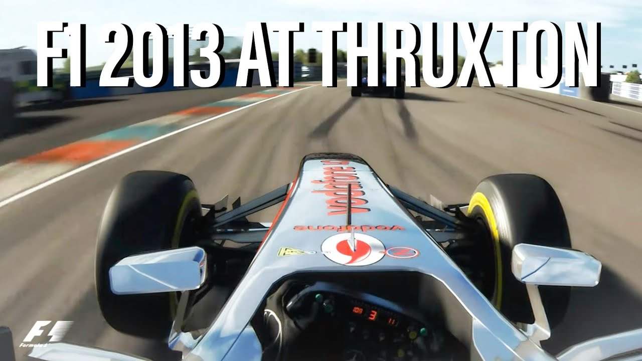 F1 2013 Jenson Button Thruxton GP Onboard | Assetto Corsa