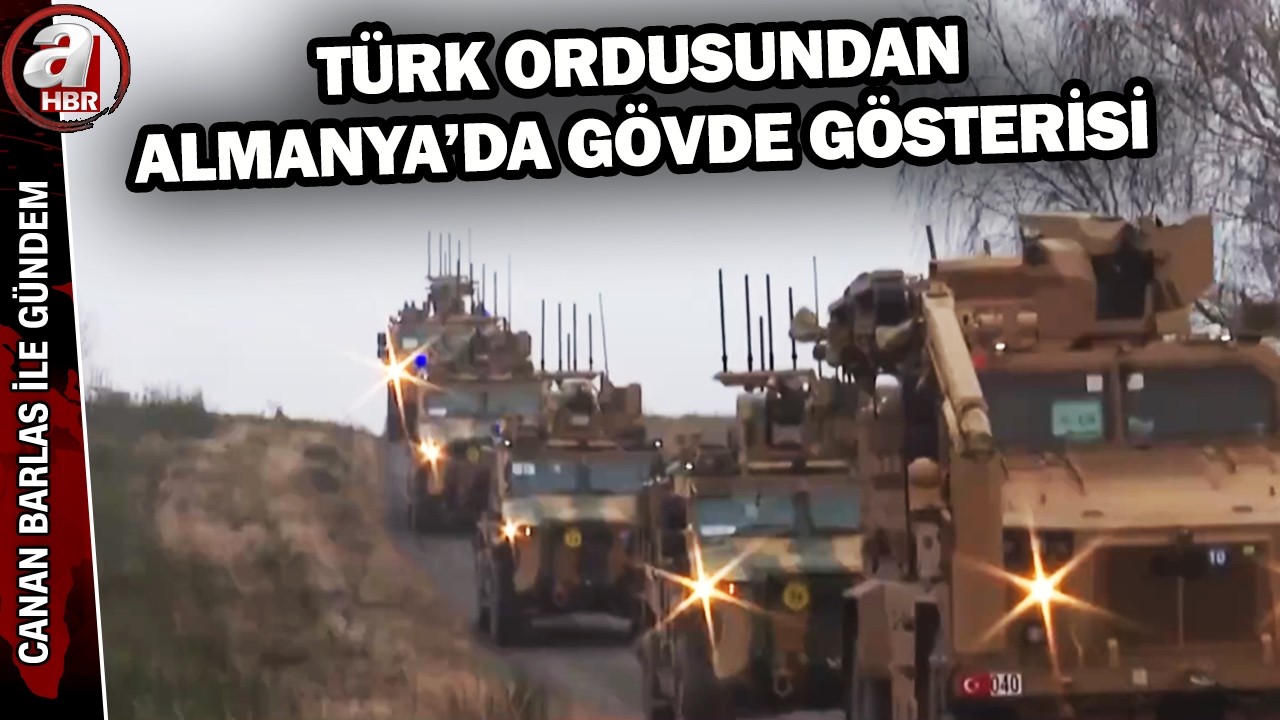 KAAN, GÖKBEY, TCG ANADOLU... Türk milli silahları Almanya'da gövde gösterisi yaptı! | A Haber