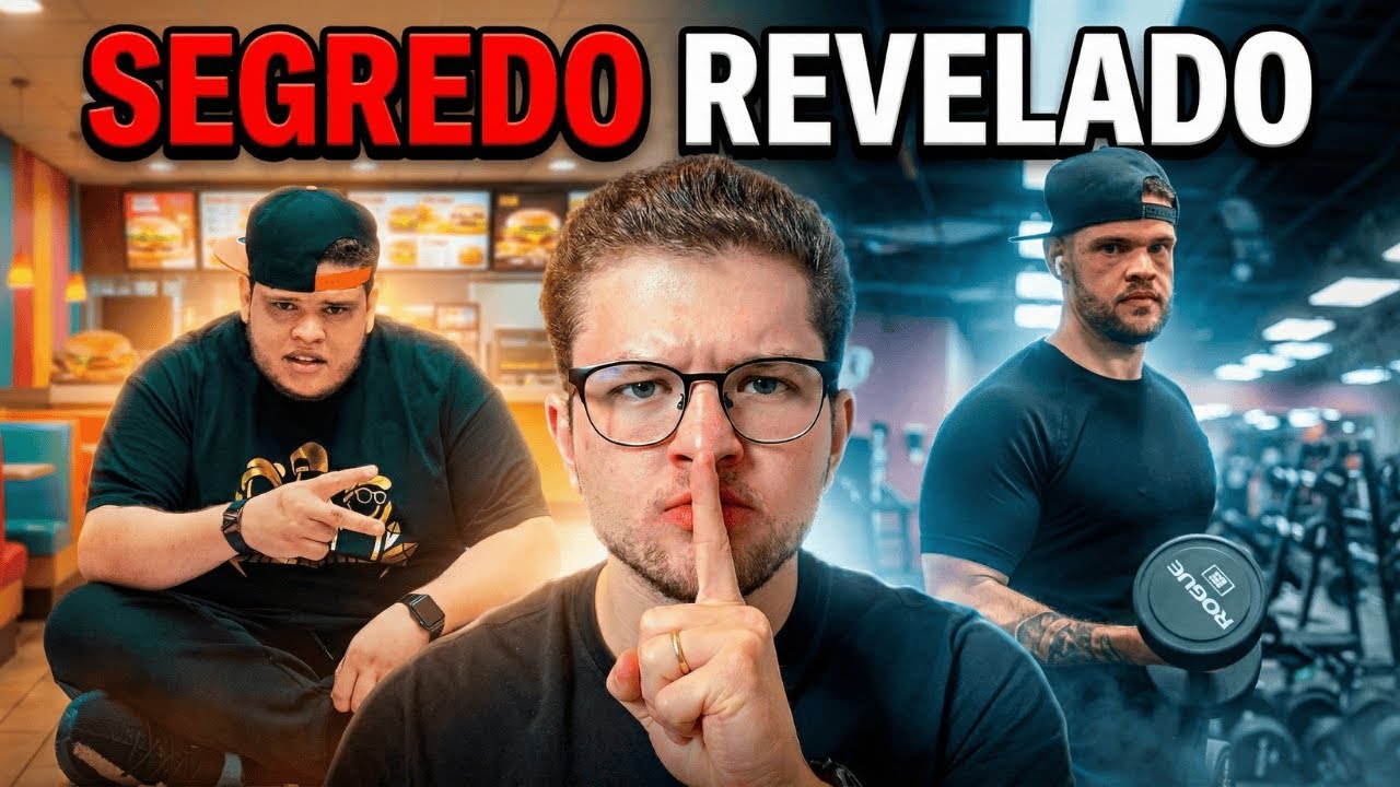 Esse YouTuber Gigante Perdeu quase 100kg e revelou seu segredo!