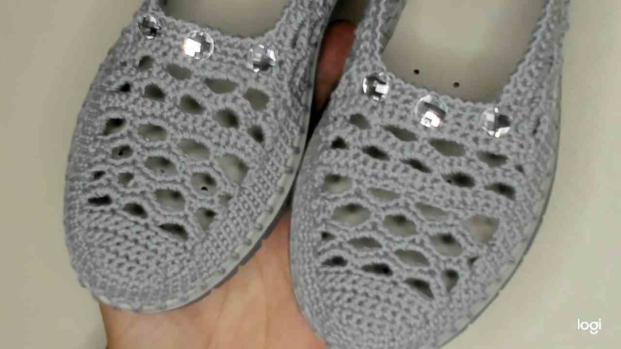 💥⚡ШИКАРНЫЕ МОКАСИНЫ ЧАСТЬ 2 👍КРАСИВО И УДОБНО💝 ВЯЖЕМ КРЮЧКОМ 🔥💥 CROCHET SHOES