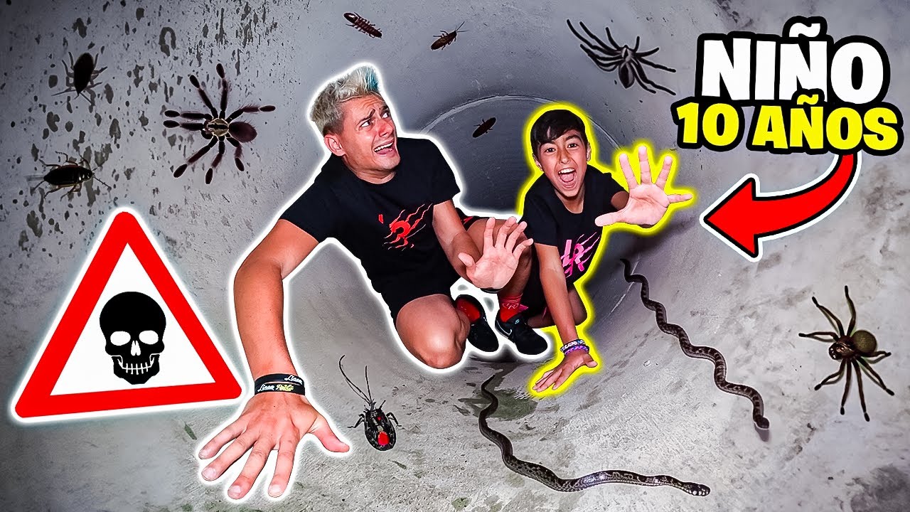 EXPLORANDO con el NIÑO PARKOUR un TÚNEL SUBTERRÁNEO INFINITO😨