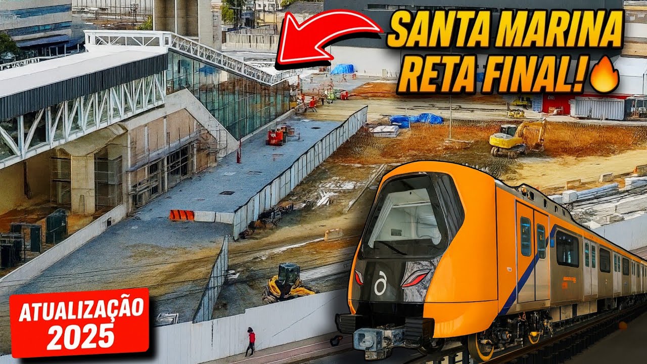 😱🚧 SANTA MARINA SURPREENDE! A OBRA ACELEROU DE VEZ EM 2025 🔥