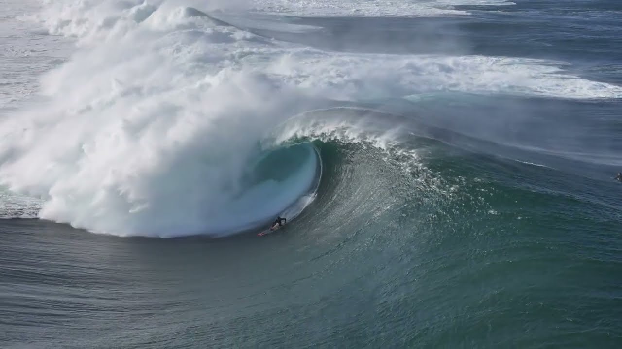 Big Wave Surfing Mullaghmore - Opening swell October 2024
