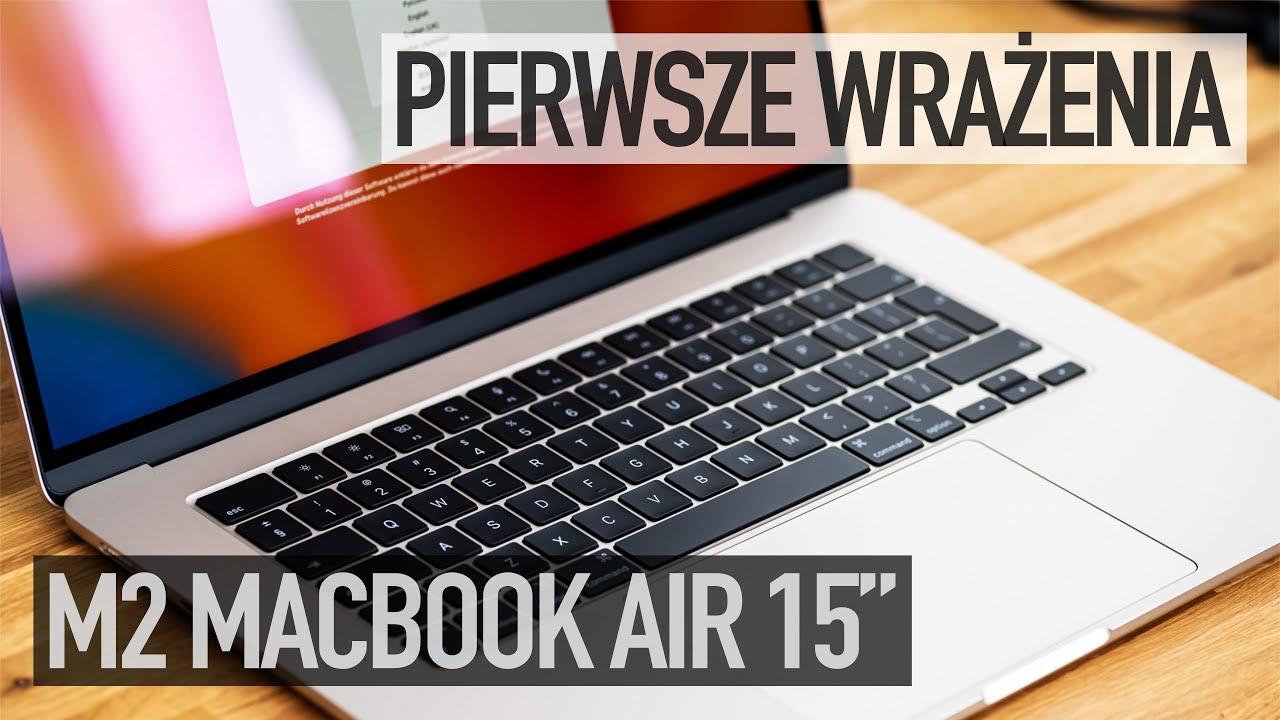 MacBook Air 15&rdquo; - wyjmujemy z pudełka