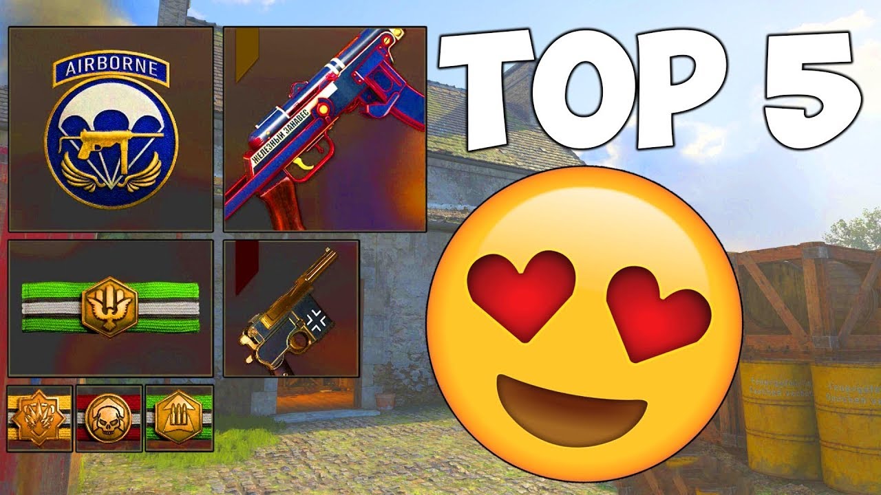 TOP 5 BEST CLASS SETUP after UPDATE in WW2! (5 CLASSES to STOP RIOT SHIELDS) - COD WW2