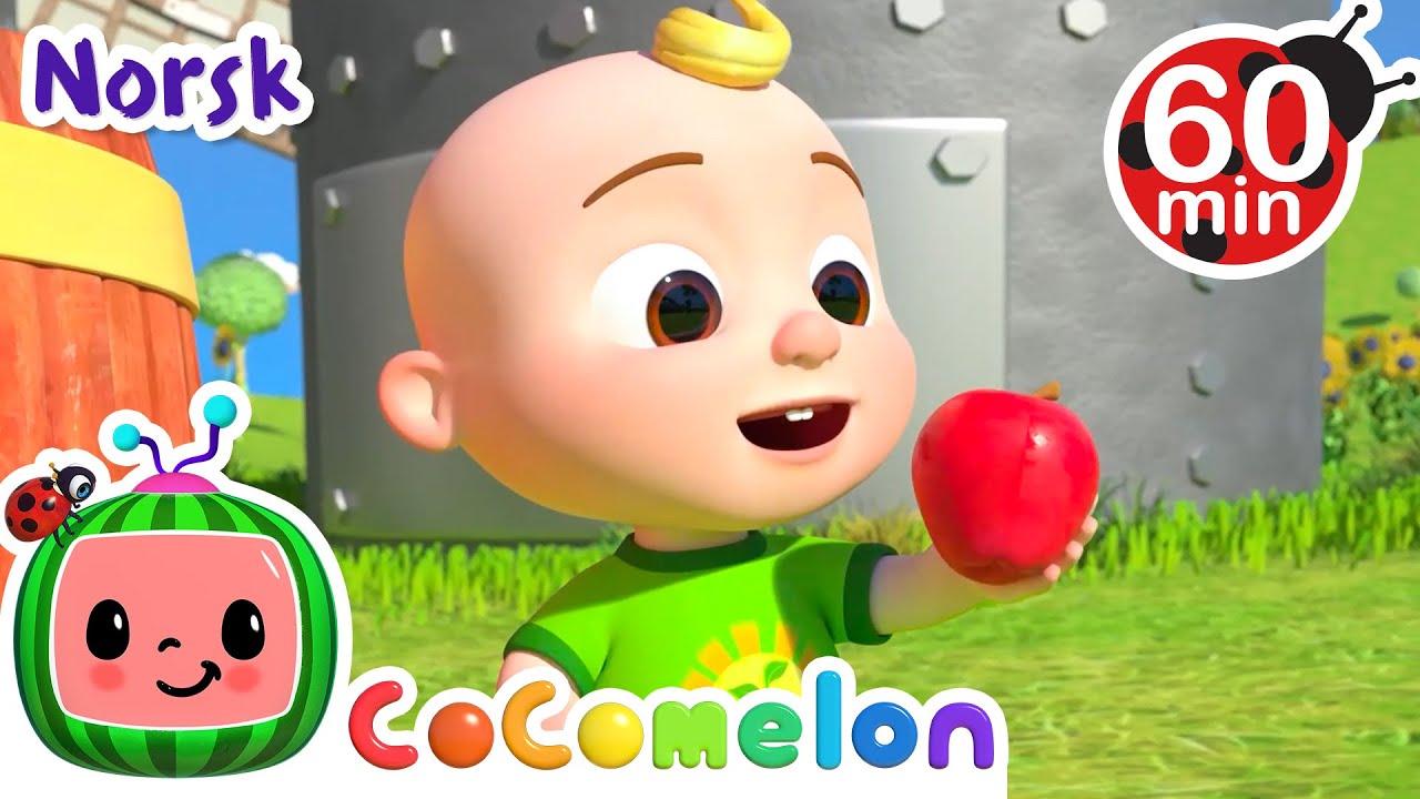Telle epler | Vuggesanger for Babyer | CoComelon Norsk