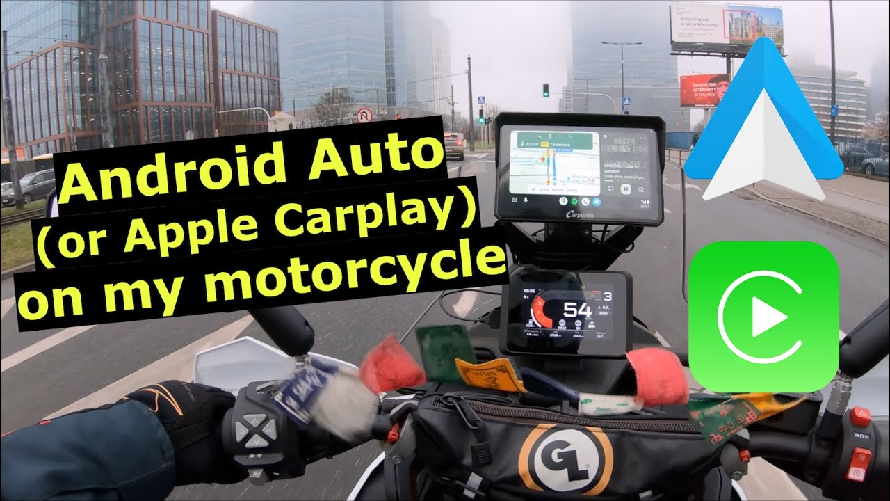 Android Auto и CarPlay для любого мотоцикла? Тест Carpuride W702Pro