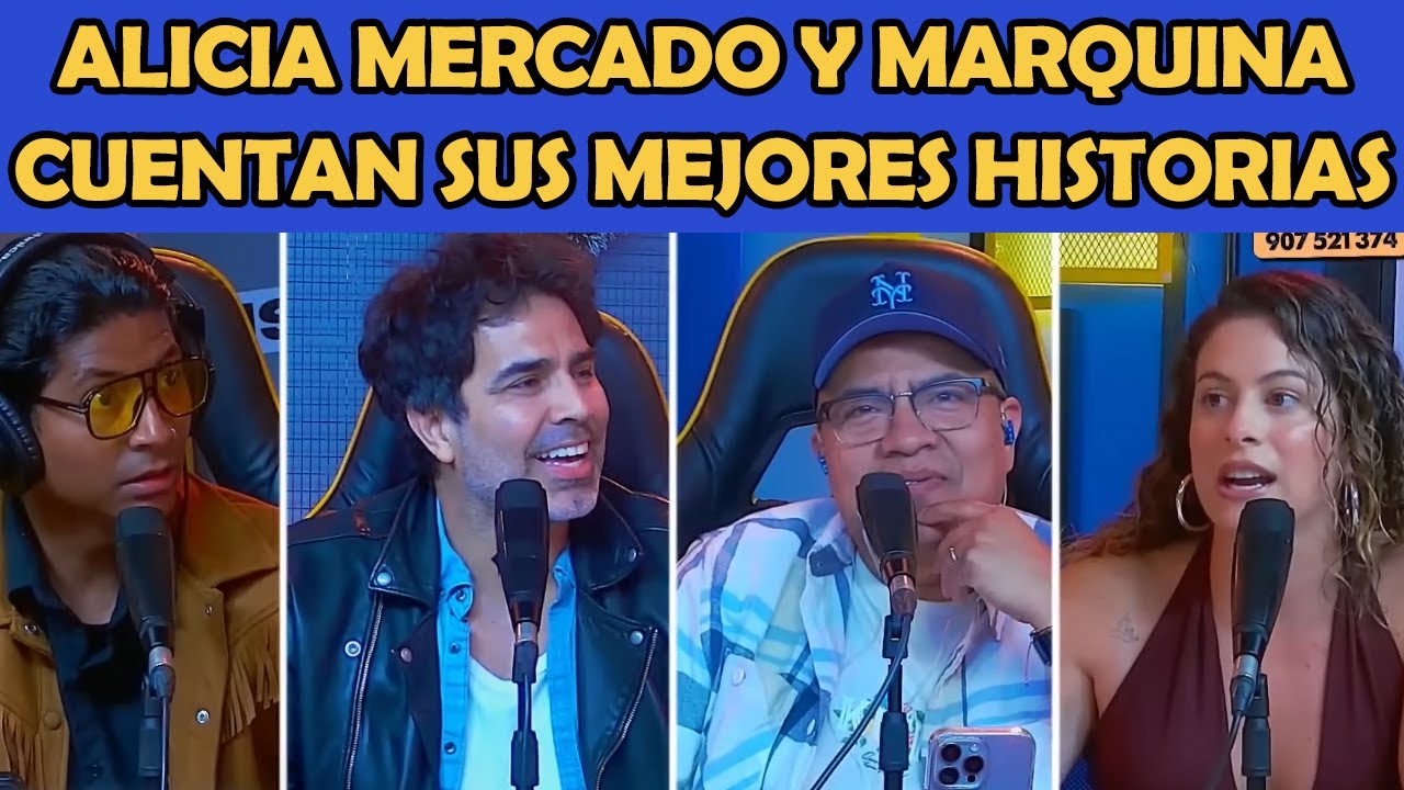 Alicia MERCADO y MARQUINA hacen REIR a JHOVAN Y GRILLO  | LA RORO NETOWRK GUAPOTES