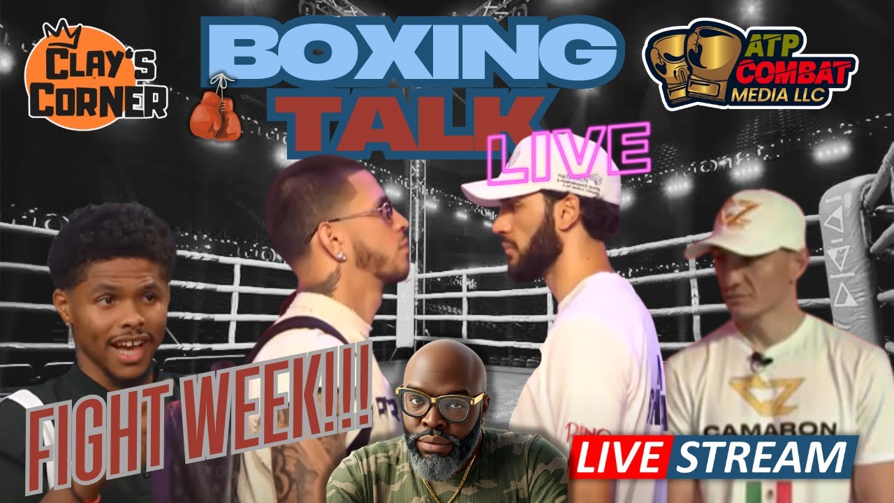 IT'S FIGHT WEEK WORLD CHAMPIONSHIP BOXING IS IN A GREAT SPACE, LETS BUILD!!!!