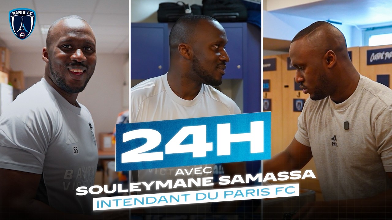 On a pass&eacute; 24h avec Souleymane, l'intendant du club ! 💙