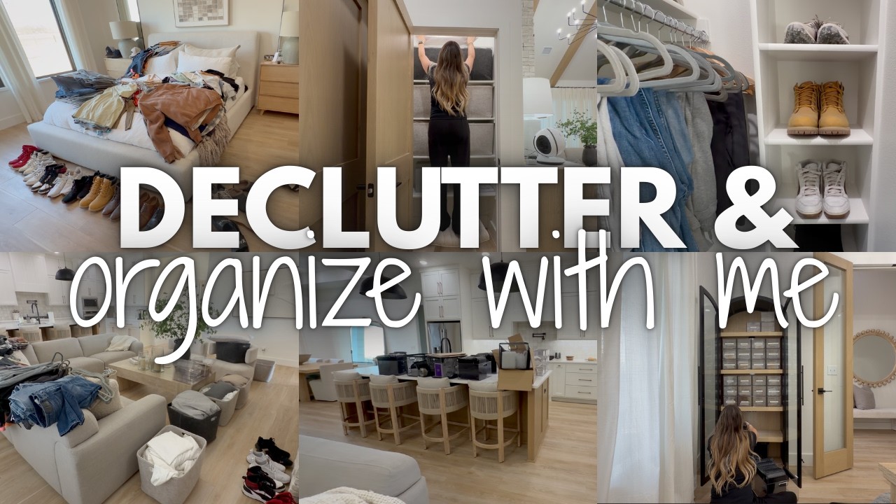 HUGE ITCH TO SWITCH DECLUTTER + ORGANIZE | SATISFYING CLOSET DECLUTTERING & ORGANIZING INSPIRATION