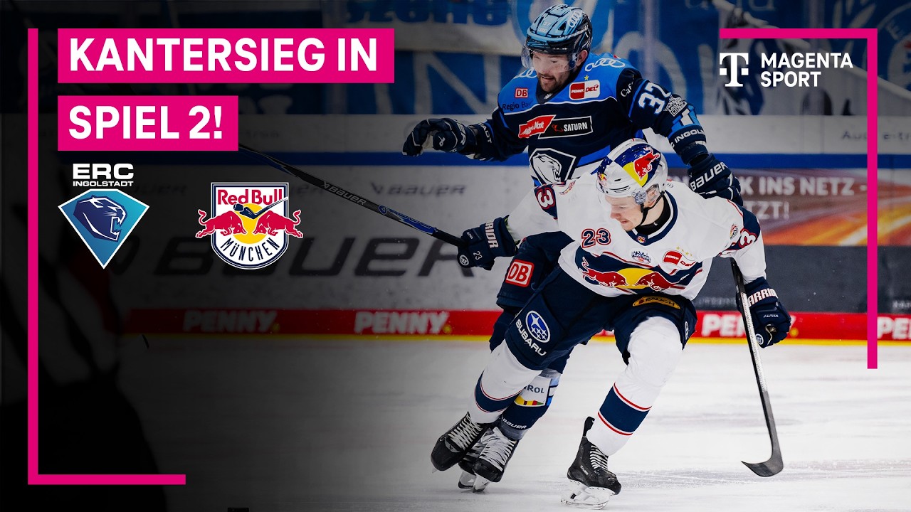 ERC Ingolstadt - EHC Red Bull M&uuml;nchen | PENNY DEL Playoffs, Viertelfinale | MAGENTA SPORT