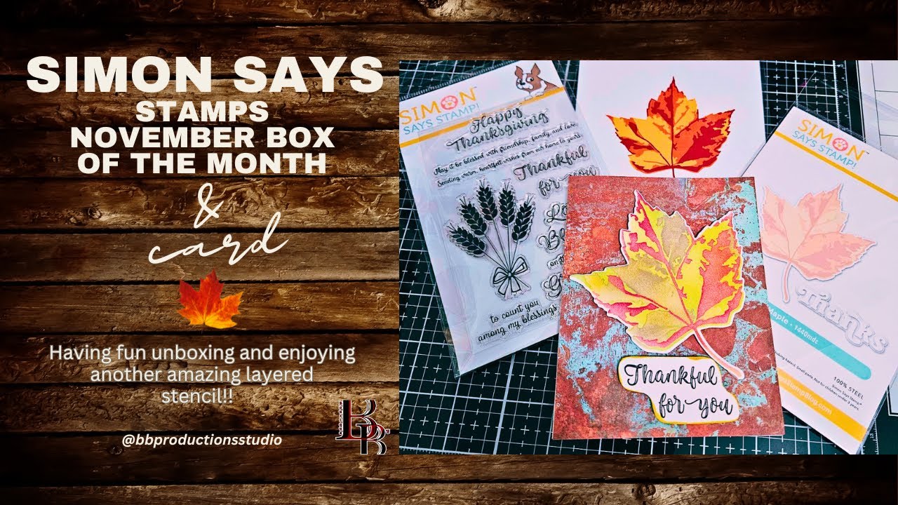 Simon Says Stamp Box of the Month- November 2025