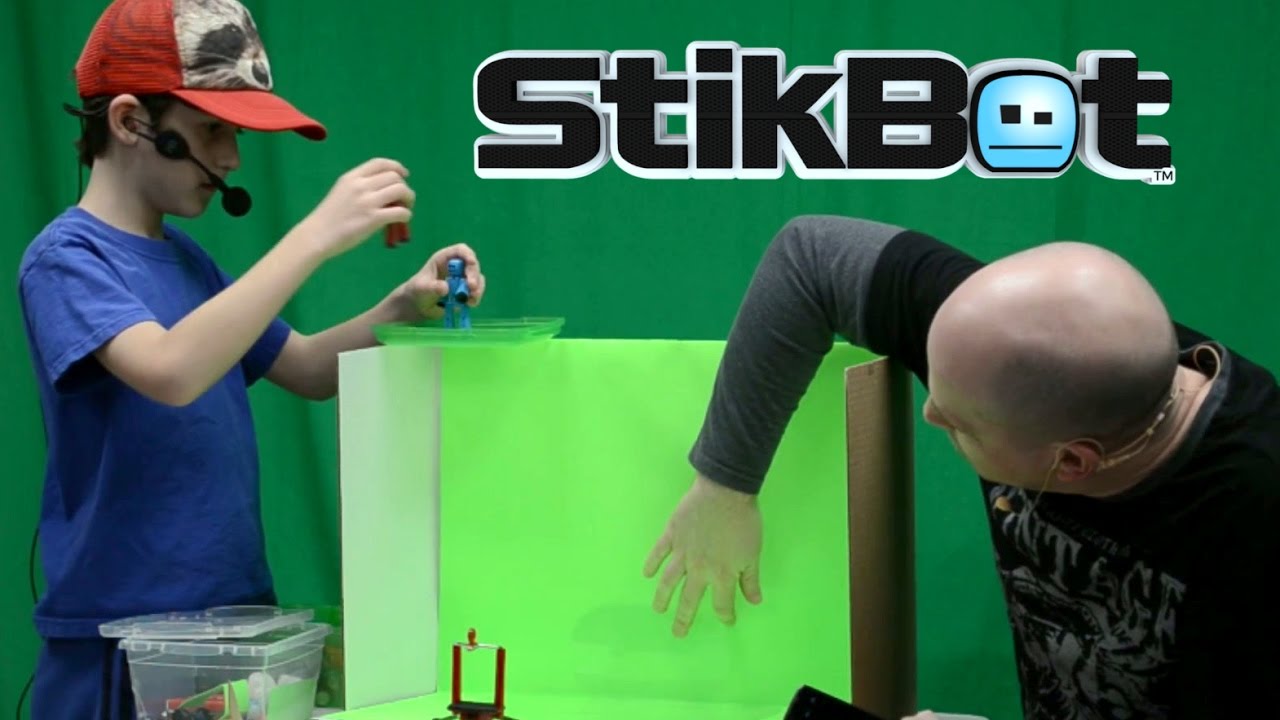 Создание анимации #Stikbot с помощью Stop Motion Studio