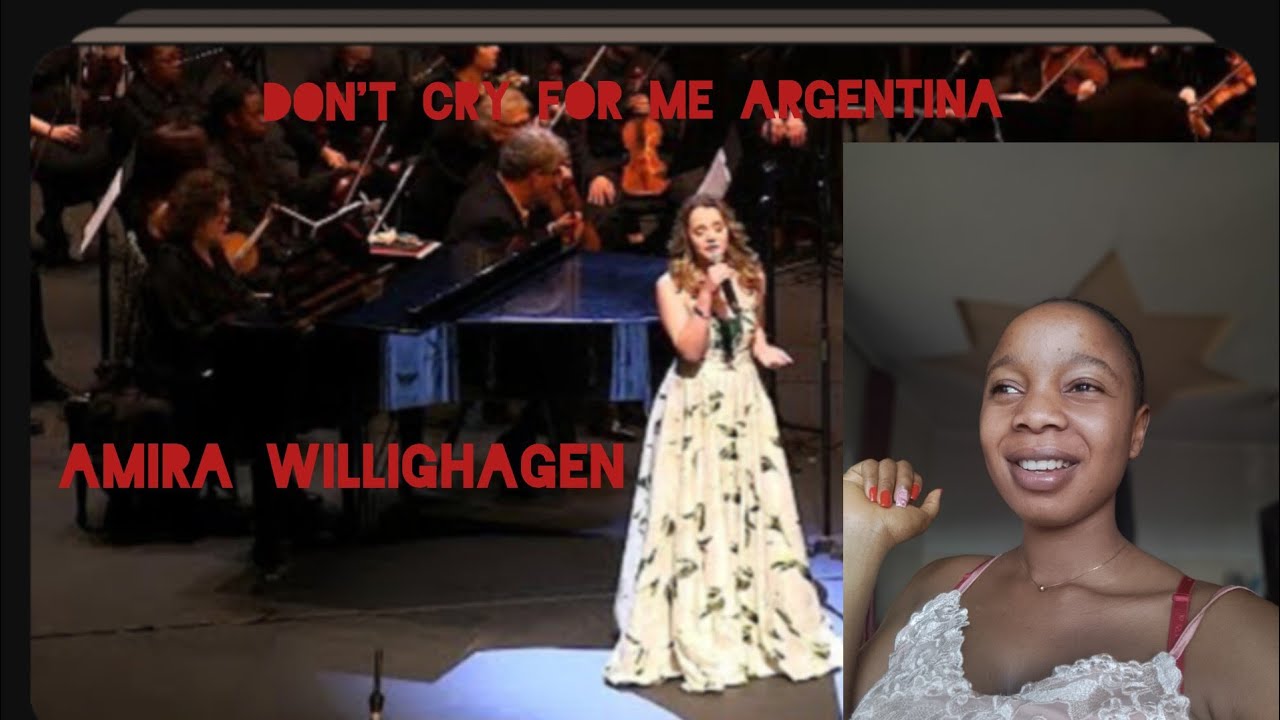 Amira Willighagen • Don't Cry For Me Argentina • 2024reaction