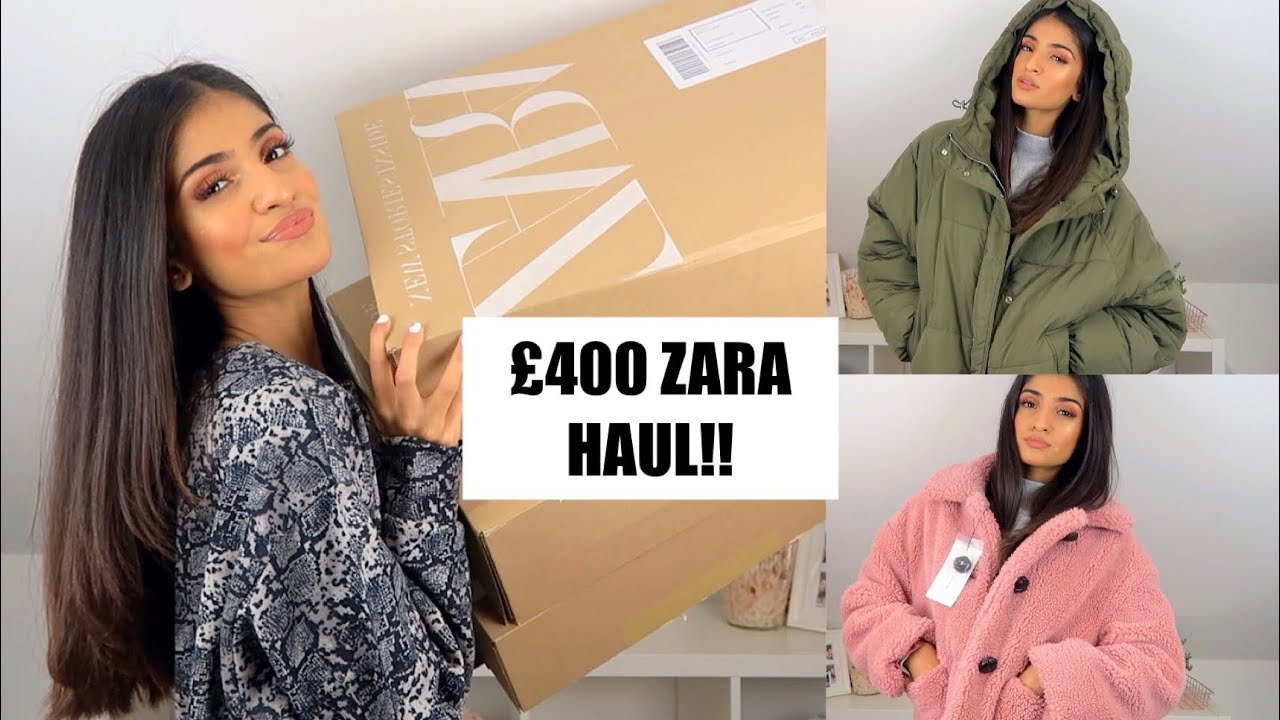 £400 AUTUMN WINTER ZARA TRY ON HAUL / 2018 ZARA HAUL | Kim Mann