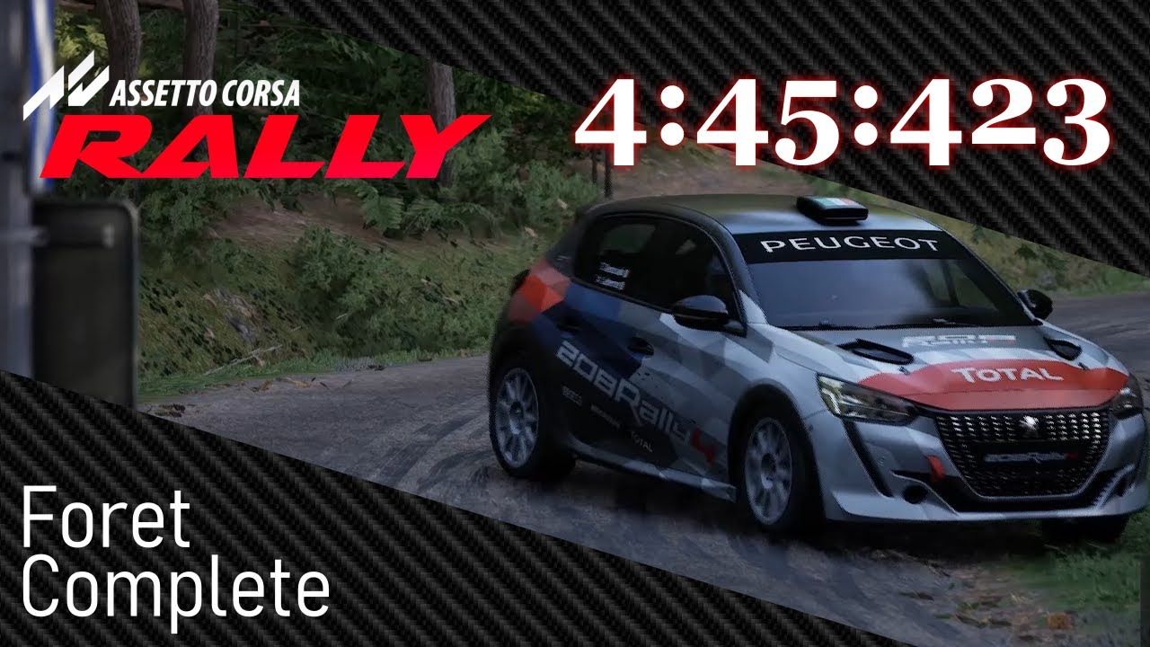 Foret Complete - Peugeot 208 Rally4 TheDemisiek