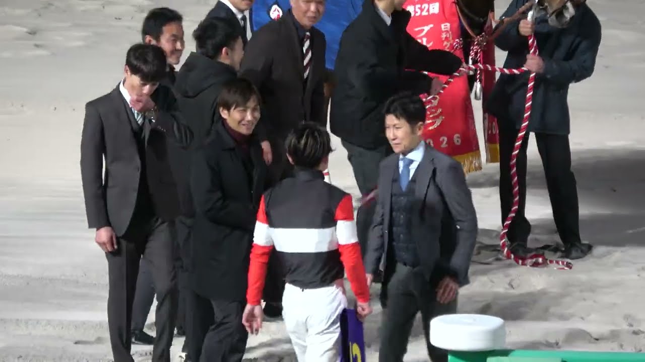 【ブルーバードカップ2026】船橋では10年ぶりの表彰台‼ 元川崎の山崎誠士も一緒に口取り 現地映像 ⑬フィンガー