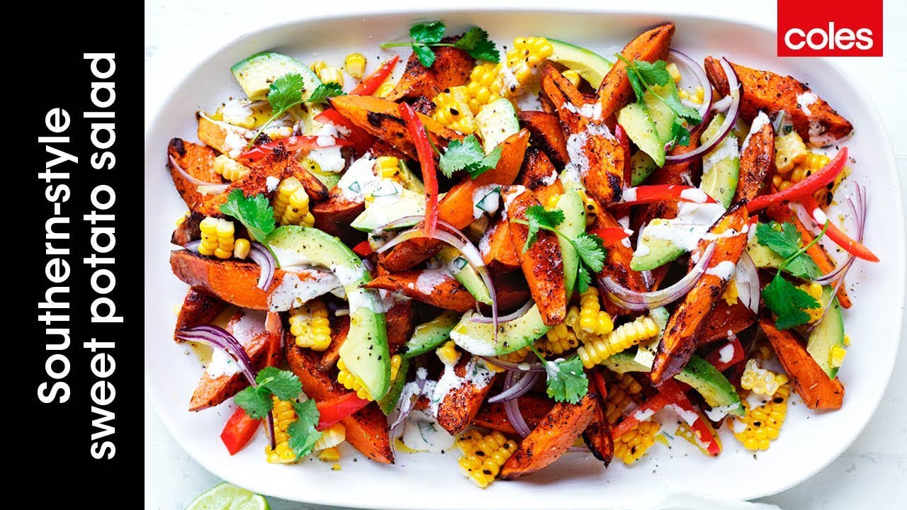 Southern-style sweet potato salad