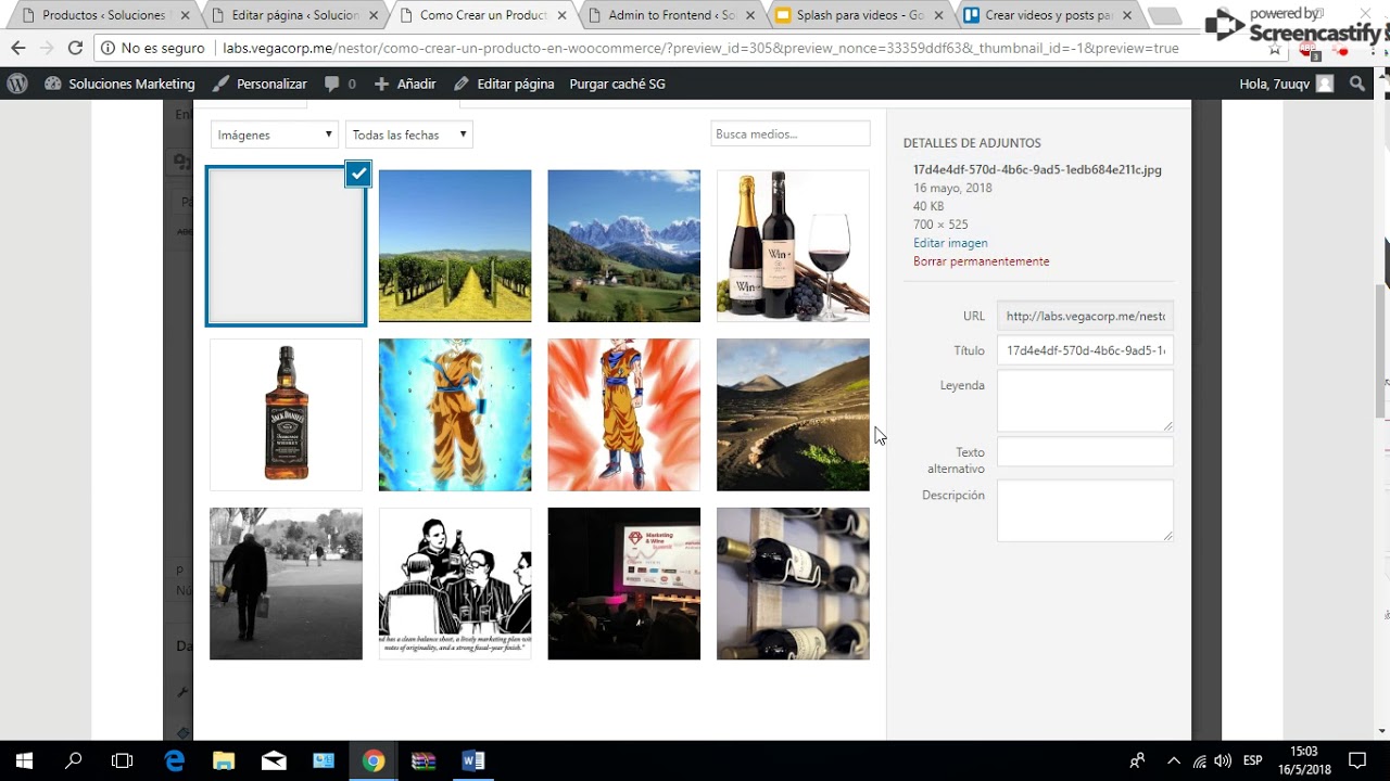 Como Crear Productos de Woocommerce desde el Frontend