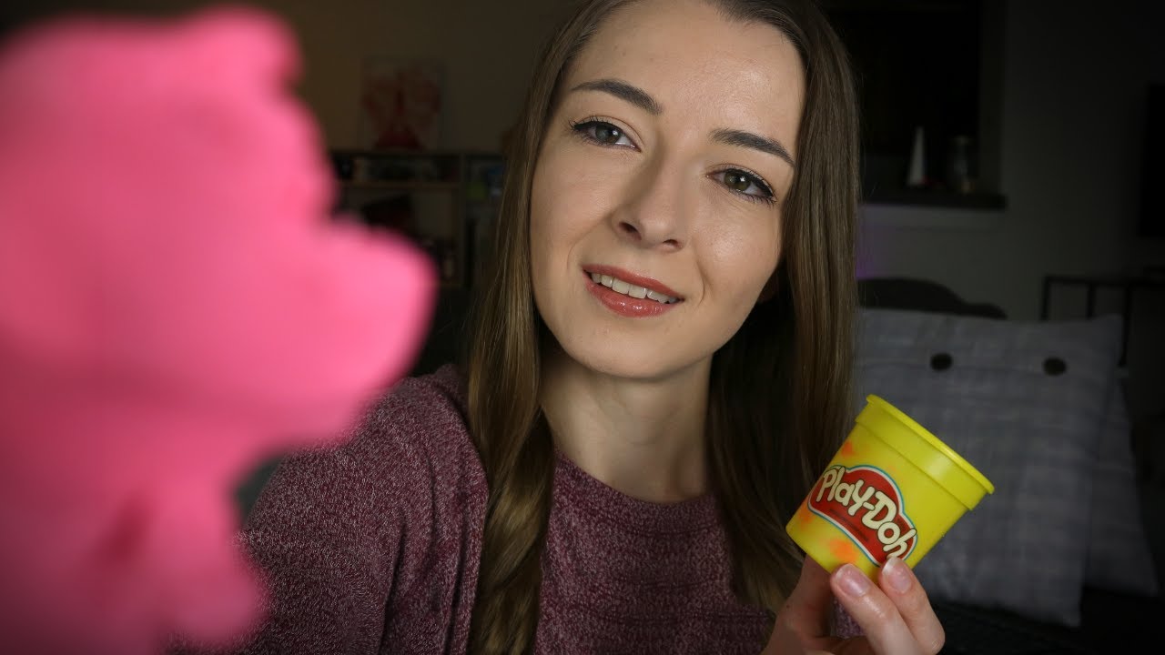 ASMR Playdough Facial Spa 😌 Warm and Relaxing Makeover