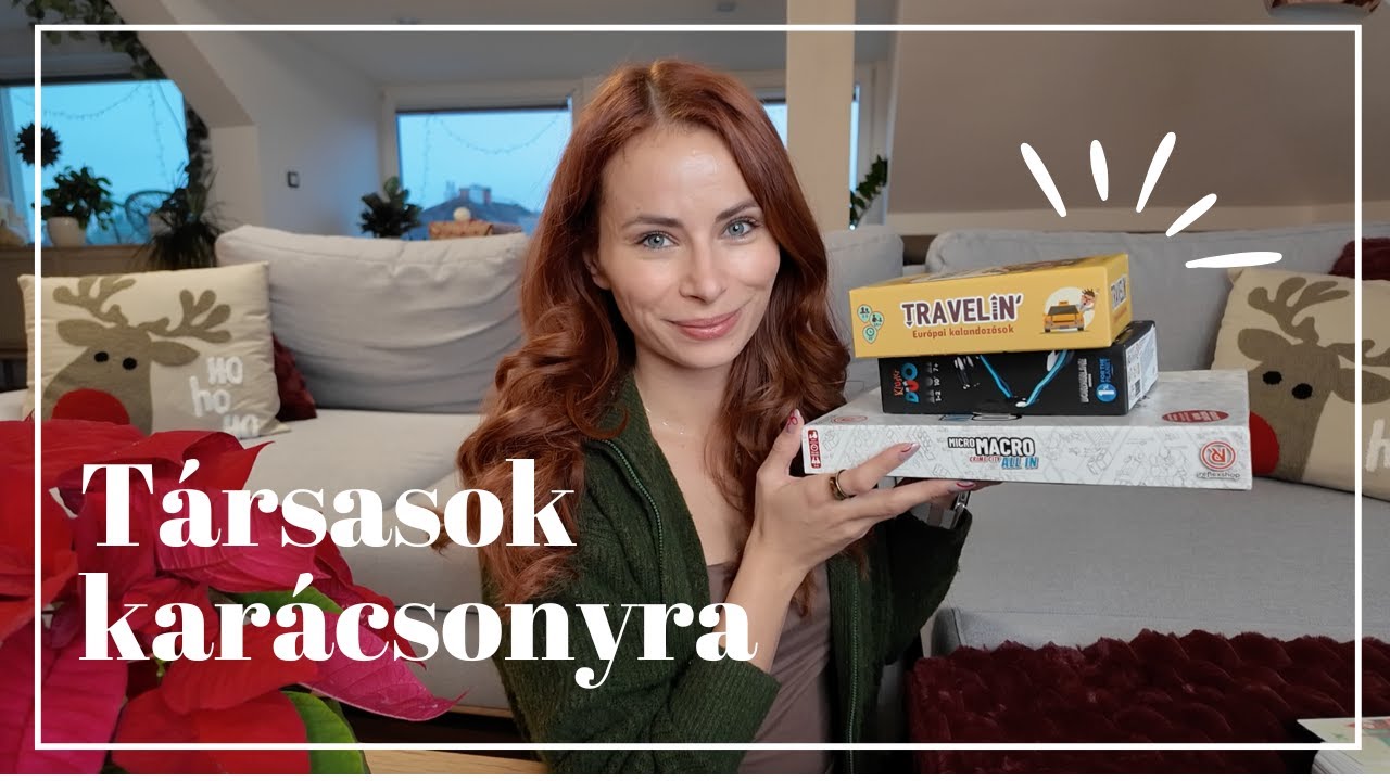 Mit játsszunk karácsonykor? 🎲🎄 | Viszkok Fruzsi