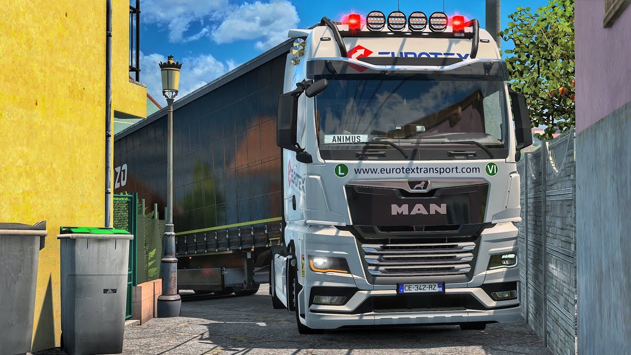 Driving Narrow City Streets Through Twisty Mountain Roads | #ets2