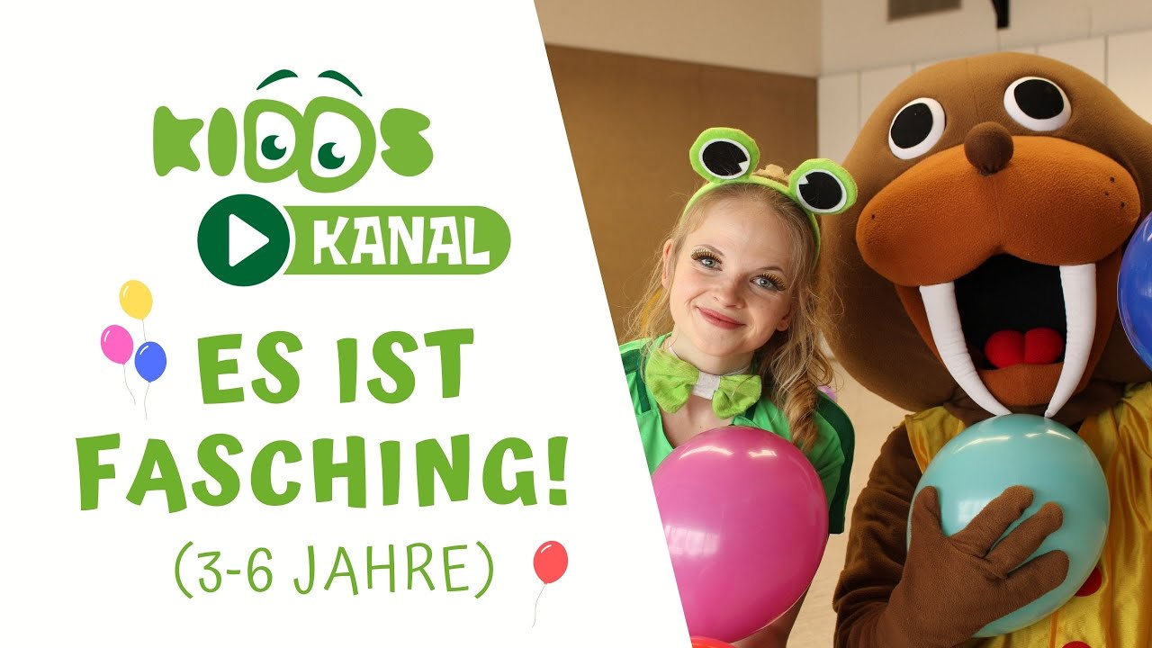 #01 #Kindersport 🎈| 3-6 Jahre | Wir feiern #Fasching!