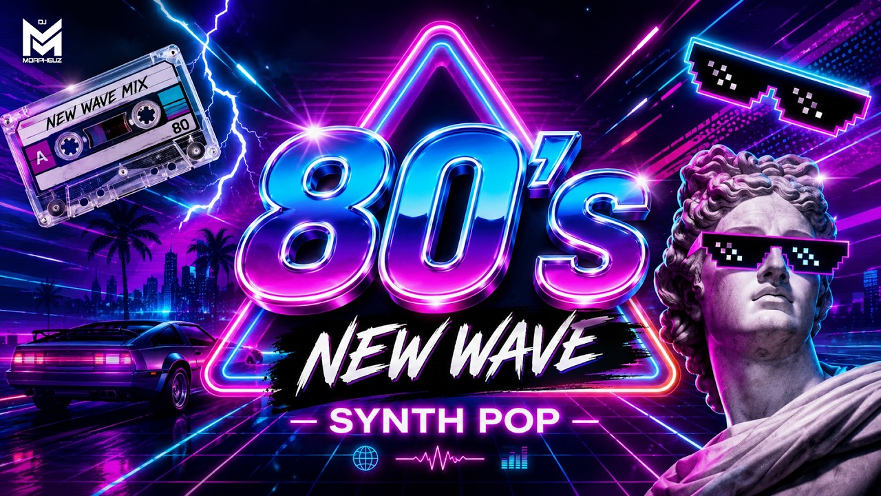 📀ANOS 80 &bull; New Wave - Synth Pop | Sequ&ecirc;ncia Mixada (Erasure, Pet Shop Boys, New Order, Depeche Mode)