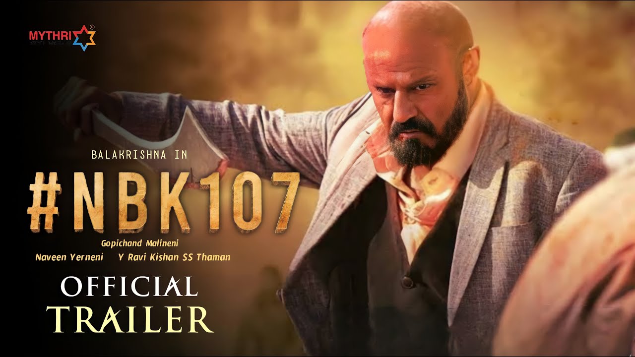 NBK 107 Official Trailer | NBK 107 Theatrical Trailer | Balakrishna, Sruthi Hassan|SS Thaman