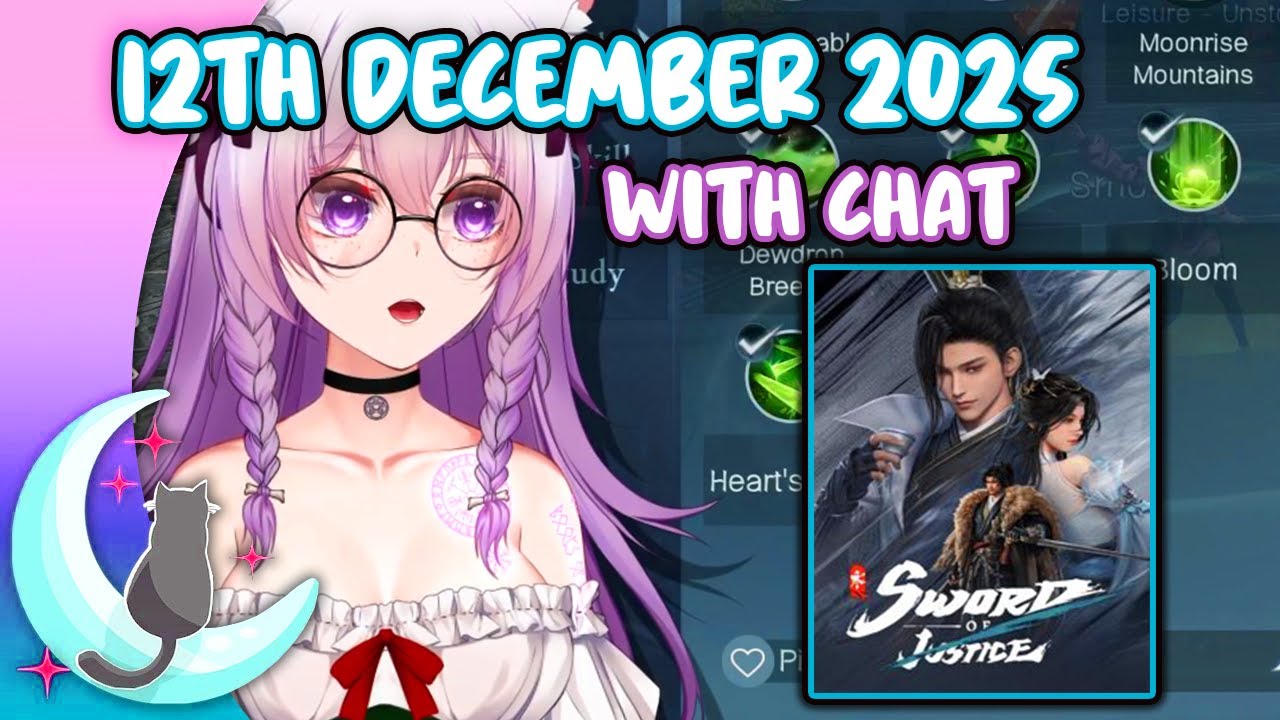 Hexella VOD with Chat | 🗡️ Sword of Justice | 12th December 2025