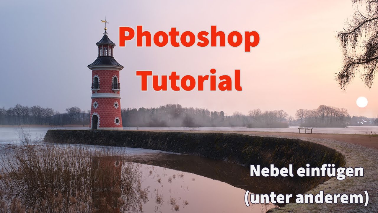 Nebel in Photoshop einfügen (+ Sonne und Vögel)