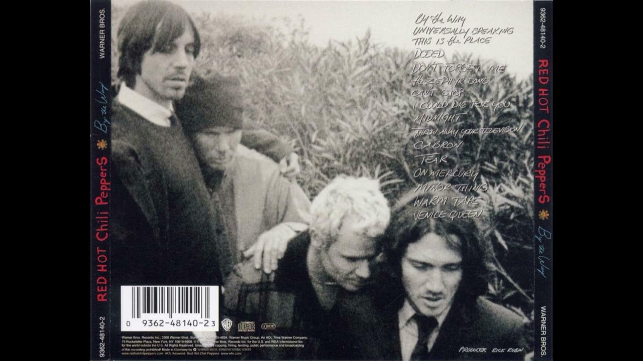 Red Hot Chili Peppers - On Mercury Bass and Drums Track