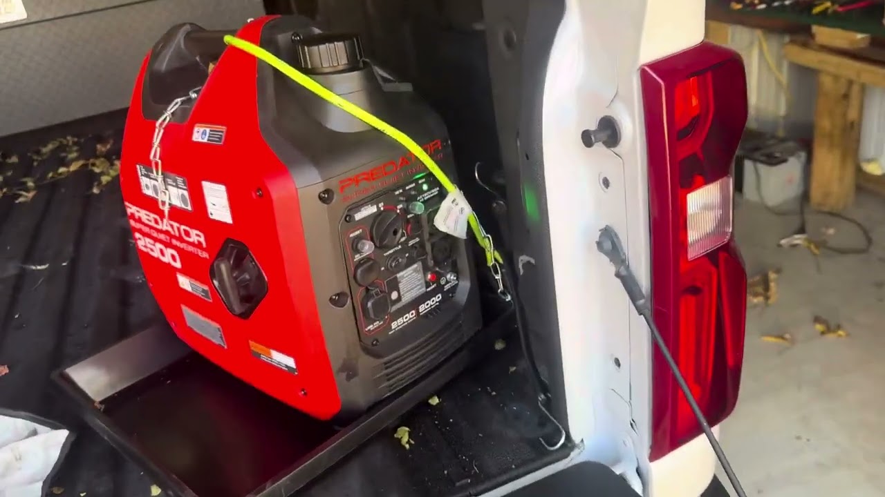 Harbor Freight New Predator 2500 Generator   RV Usage