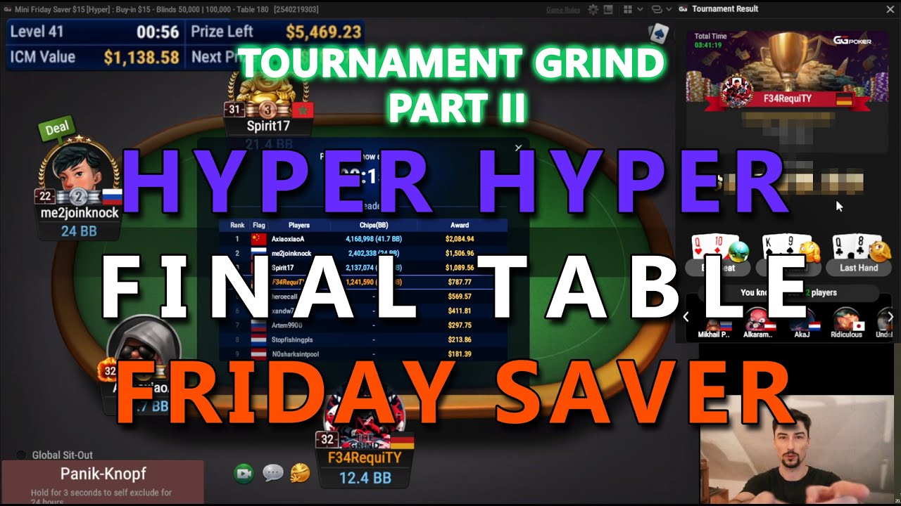 FRIDAY SAVER - HYPER FINAL TABLE - rough way to the top | PART 2