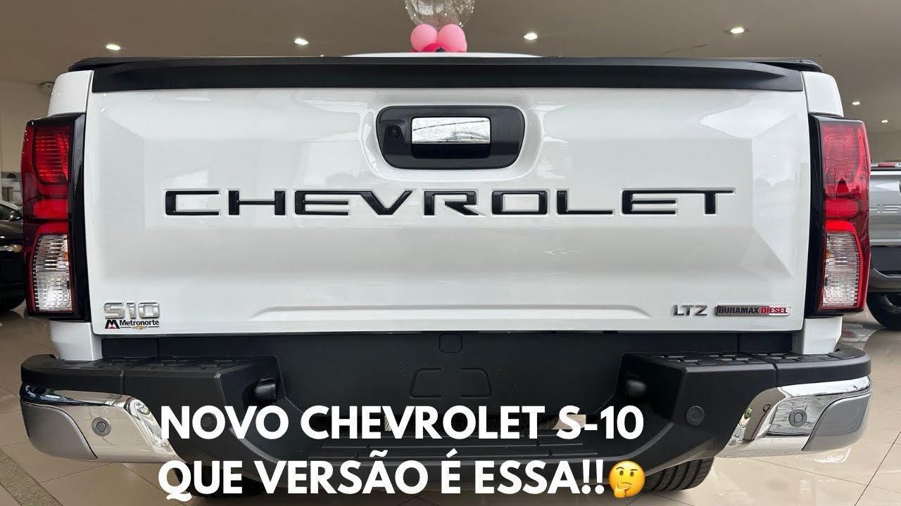 NOVA CHEVROLET S-10!!!
