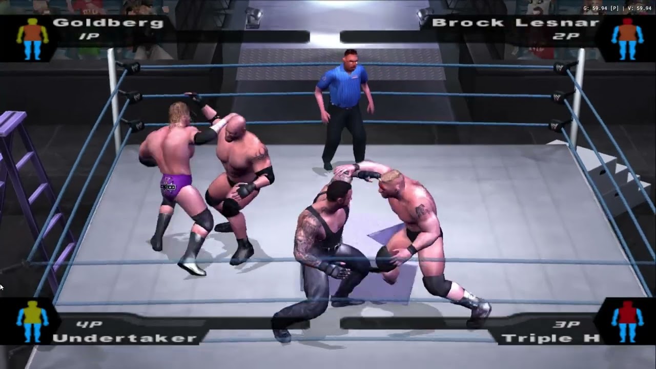WWE SmackDown! PS2 TLC: Legendary Rivalries & Insane Spot Moments!