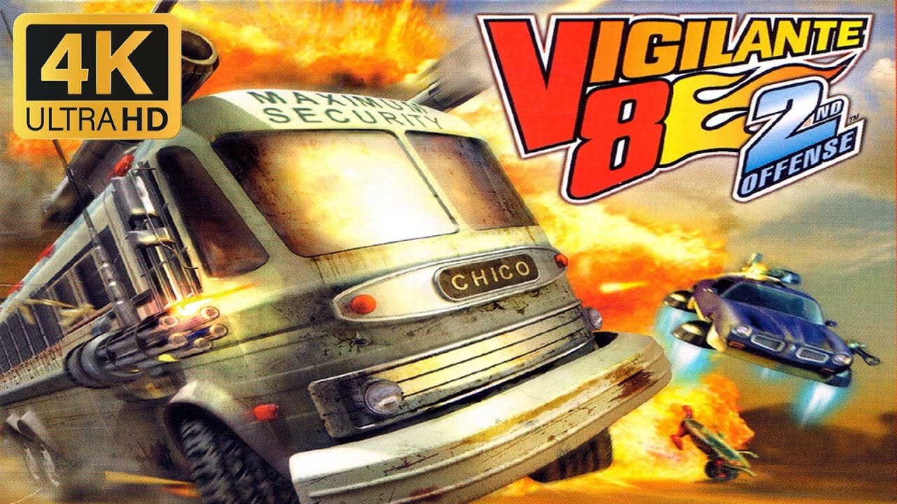 Vigilante 8: 2nd Offense - N64 Gameplay 4K 60FPS Upscaled