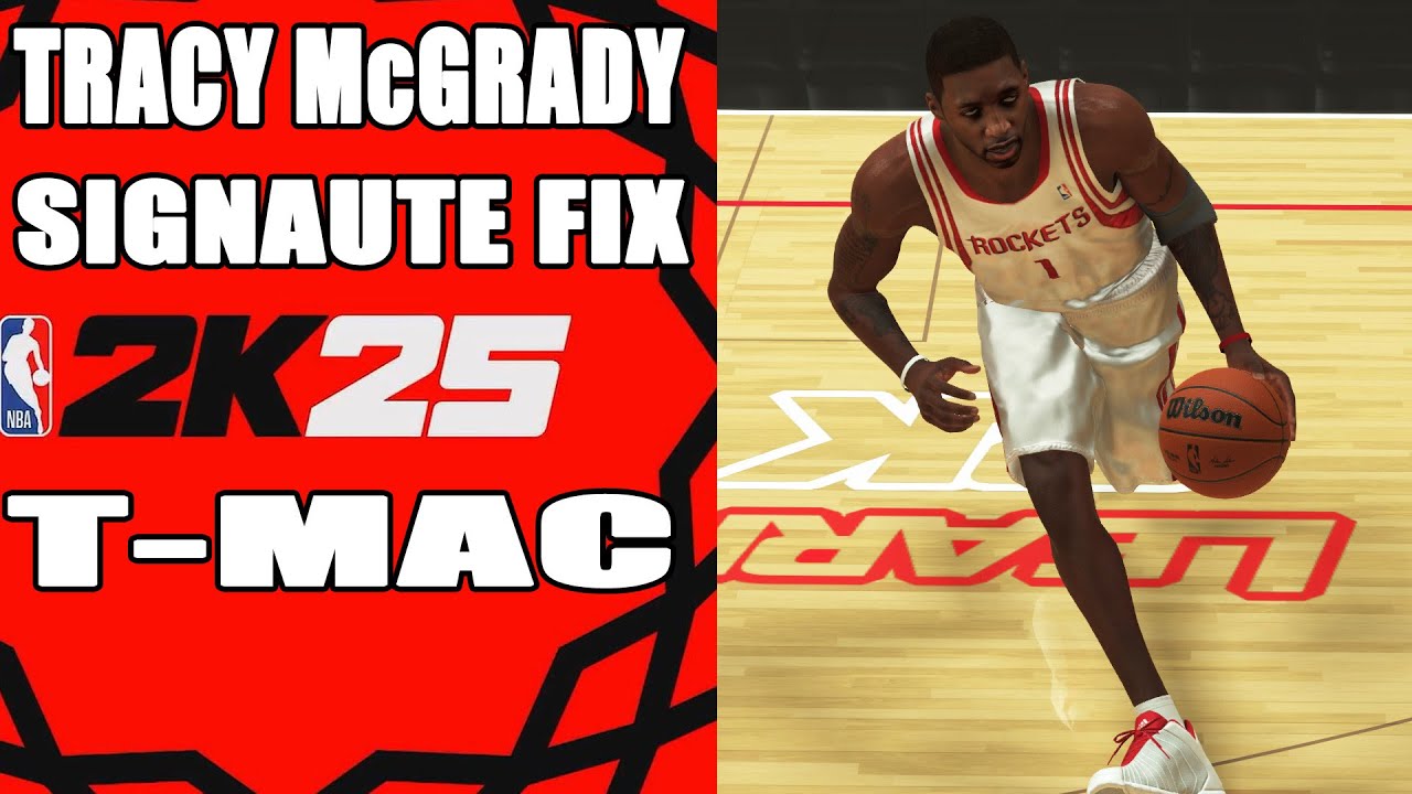 Tracy McGrady Signature Fix NBA2K25