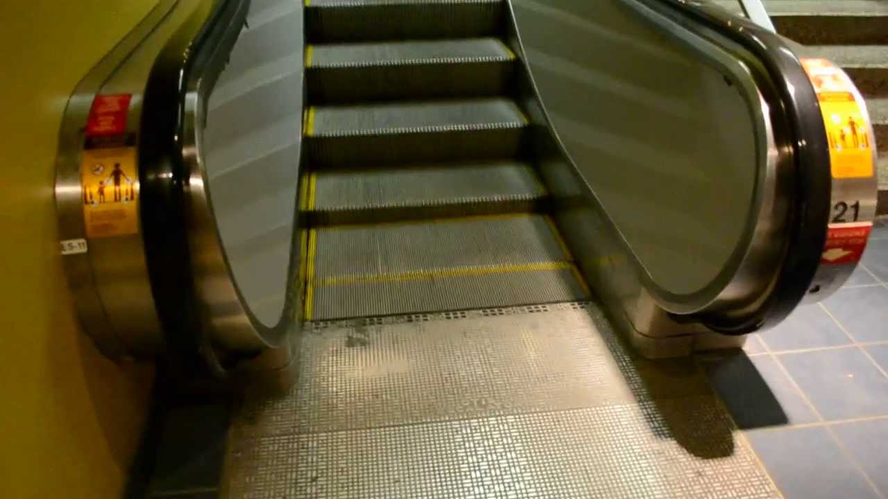 VINTAGE OTIS ESCALATOR AT PLACE VILLE MARIE