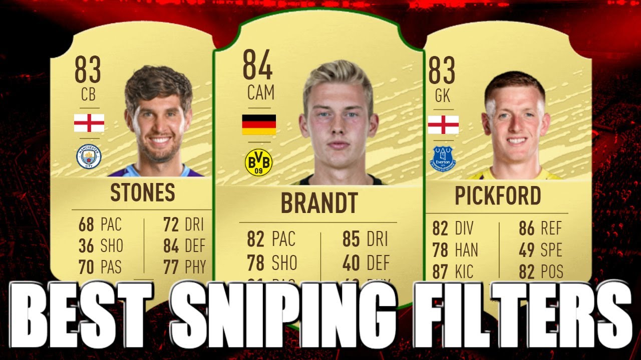 BEST SNIPING FILTERS | FIFA 20!!