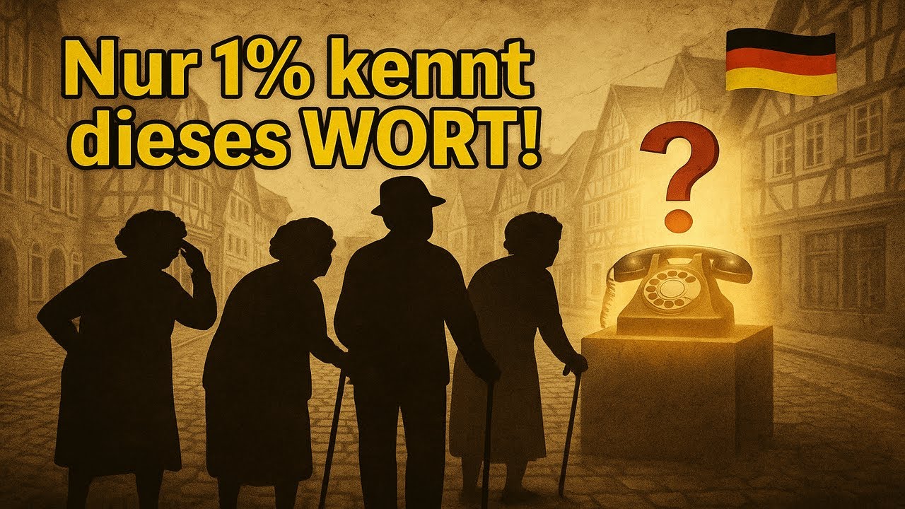 Nur 1% erinnert sich an dieses alte deutsche Wort! | Nostalgie-Quiz f&uuml;r echte Deutsche
