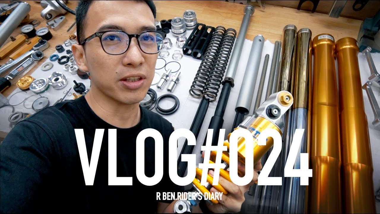 OHLINS 避震大保養實錄！懸吊知識解密 / VLOG 24
