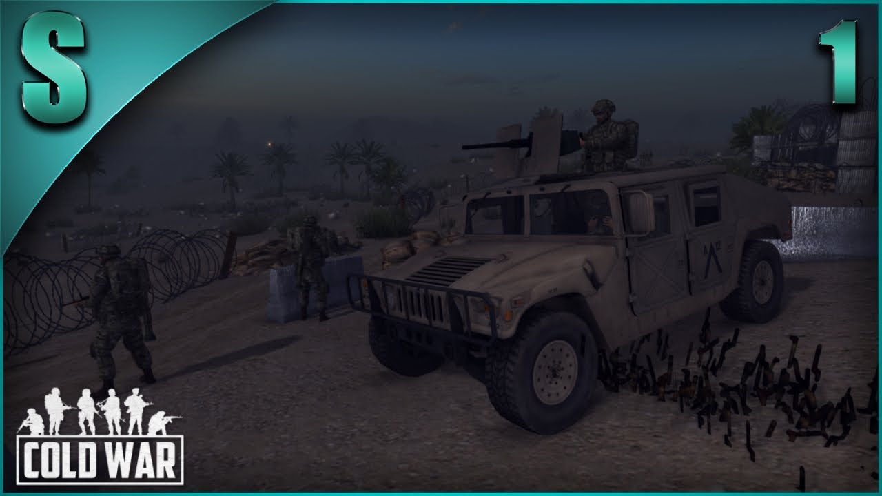 Прохождение Cold War 1.7.3 [Кампания за Ирак] ( Черный шторм ) #1