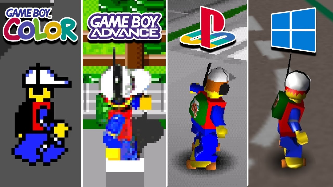 Lego Island 2 (2001) GBC vs GBA vs PS1 vs PC (Which One is Better?)