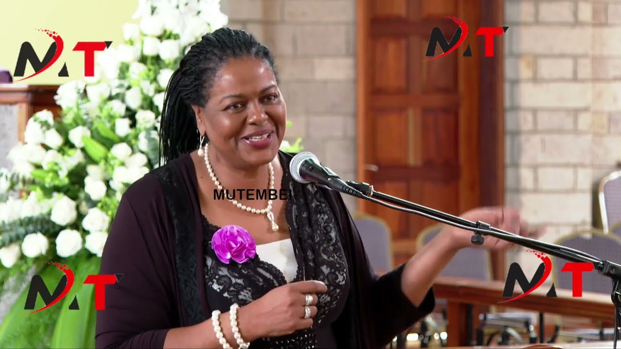 In Supreme Court we don't speak Kikuyu!Njoki Ndung'u hilariously Eulogises her late Dad!