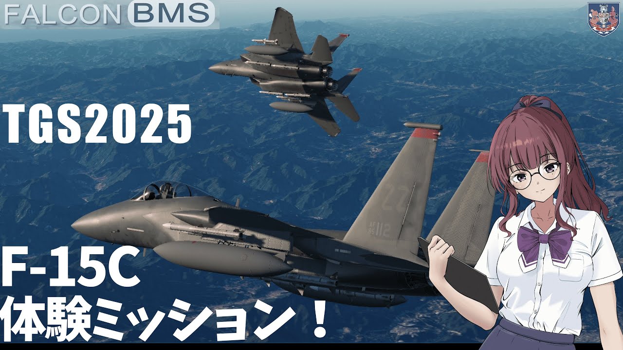 [FalconBMS] Анонс TGS025! Испытайте VR-полёт на реалистичном симуляторе F-15C!